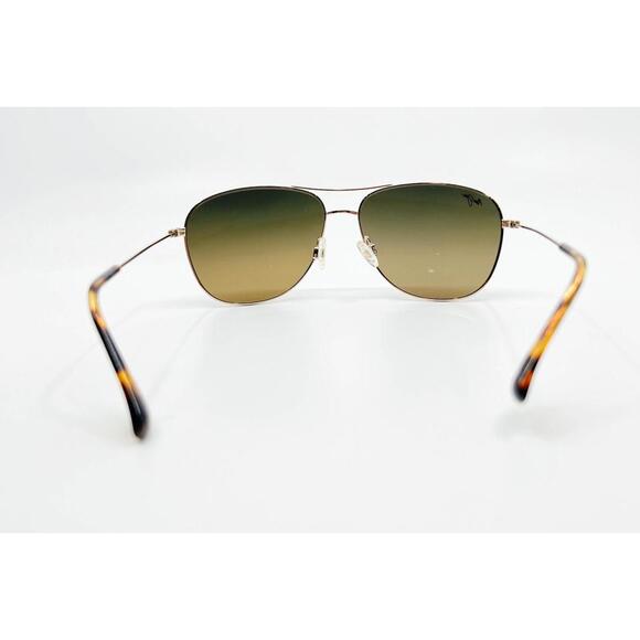 Maui Jim Cliff House MJ247-16 Gold Bronze Polarized Sunglasses 59-15-120 8820 - Picture 4 of 7